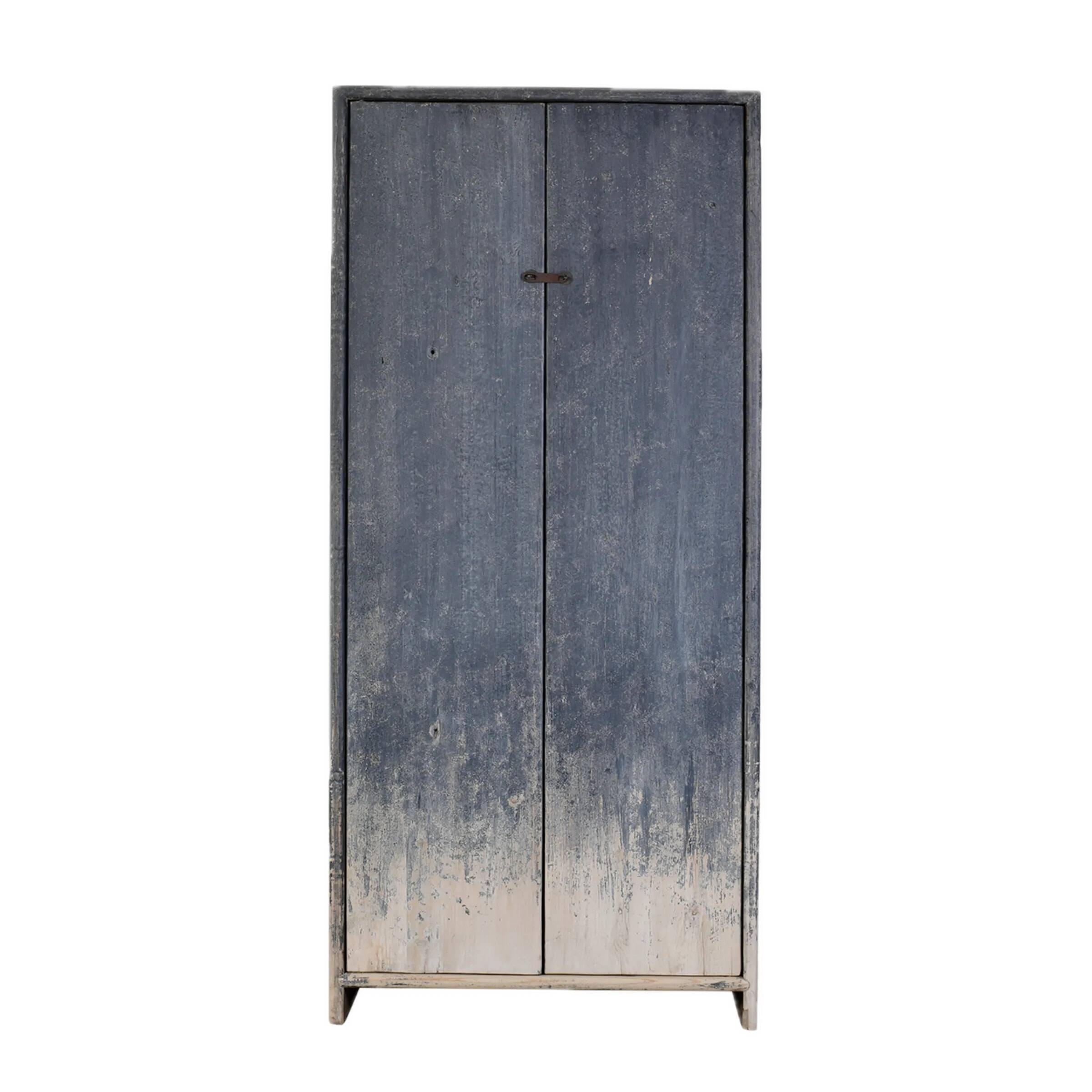 Ankang - Armoire chinoise minimaliste en pin recyclé n°2