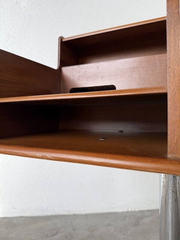 Meuble console ou petit bureau Fimsa Roma Italy teck