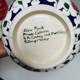 Hand painted ceramic vase from Iznik Türkiye