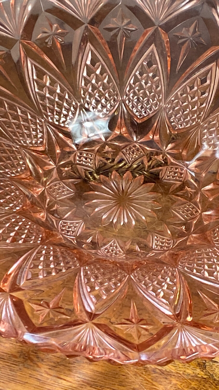 Coupe en verre rose, Rosaline, Luminarc