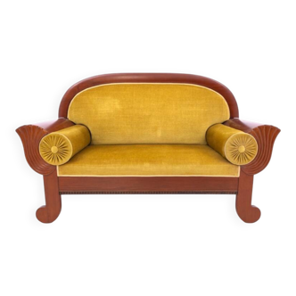 Antique sofa, Northern Europe, around 1880.