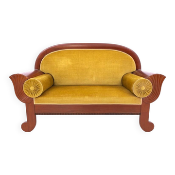 Antique sofa, Northern Europe, around 1880.