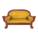 Antique sofa, Northern Europe, around 1880.