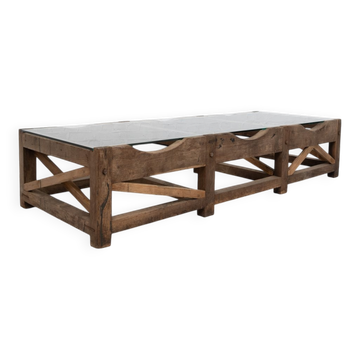 Large Primitive Coffee Table, 1900s