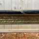 Louis XVI style coffee table in gilded brass and marble