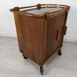 Rolling service art deco bar