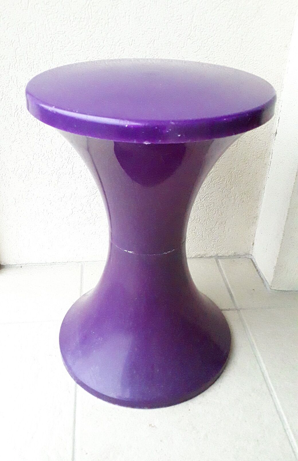Purple tam tam stool