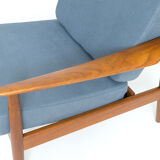Fauteuil danois en teck Fd 164 par Arne Vodder pour Cado, France & Son NO.2