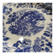 Antique Ironstone Tableware ceramic dessert plate. Patented design
