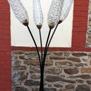 Lampadaire 4 feux de la maison Lunel,années 50