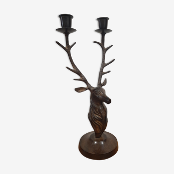 Deer candlestick