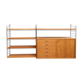Wall unit Nisse Strinning in ash 1960