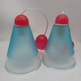 2 50/60' sorbet style pendant lights