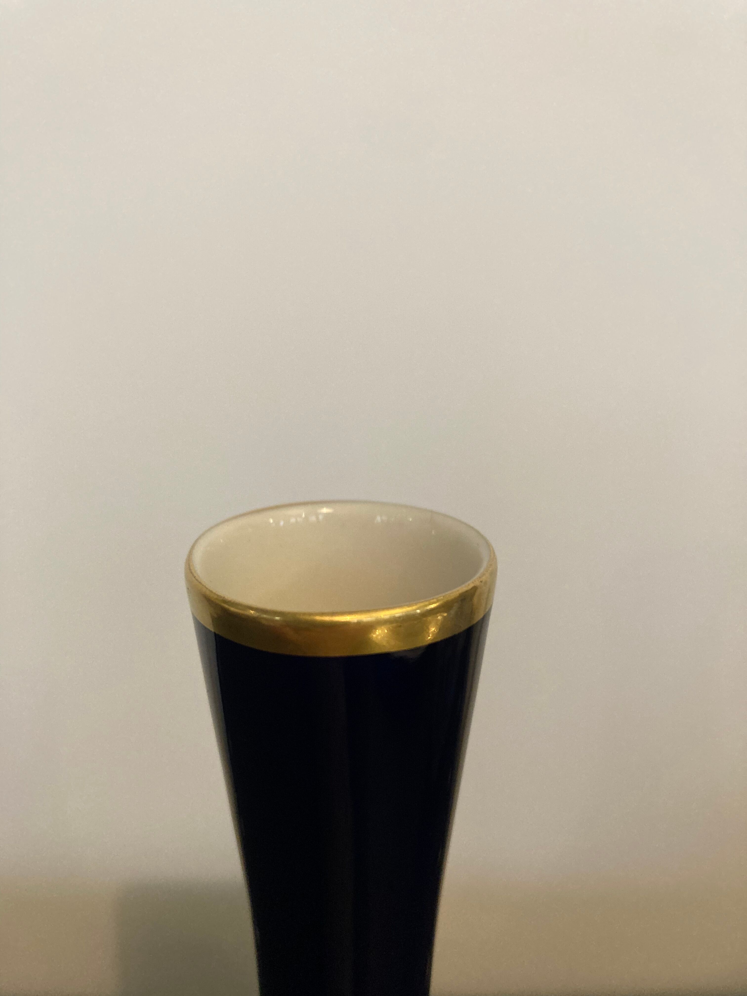 Soliflore cobalt blue porcelain