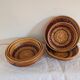Set of three nesting bamboo boxes – China – 1980s