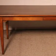 19th Century Cherry Wood Refectory Table, 2.52 metres long