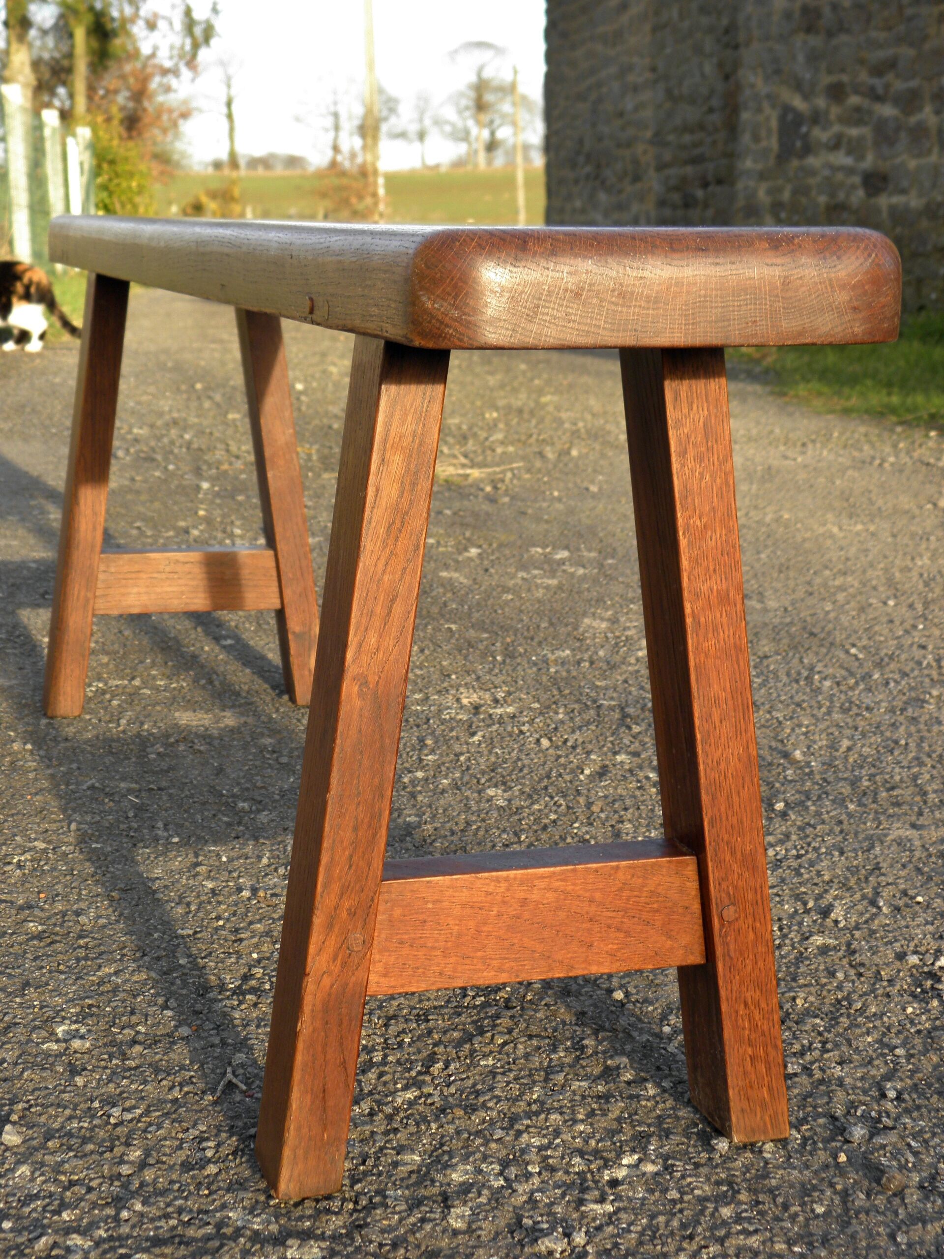 Oak farm bench 140 cm