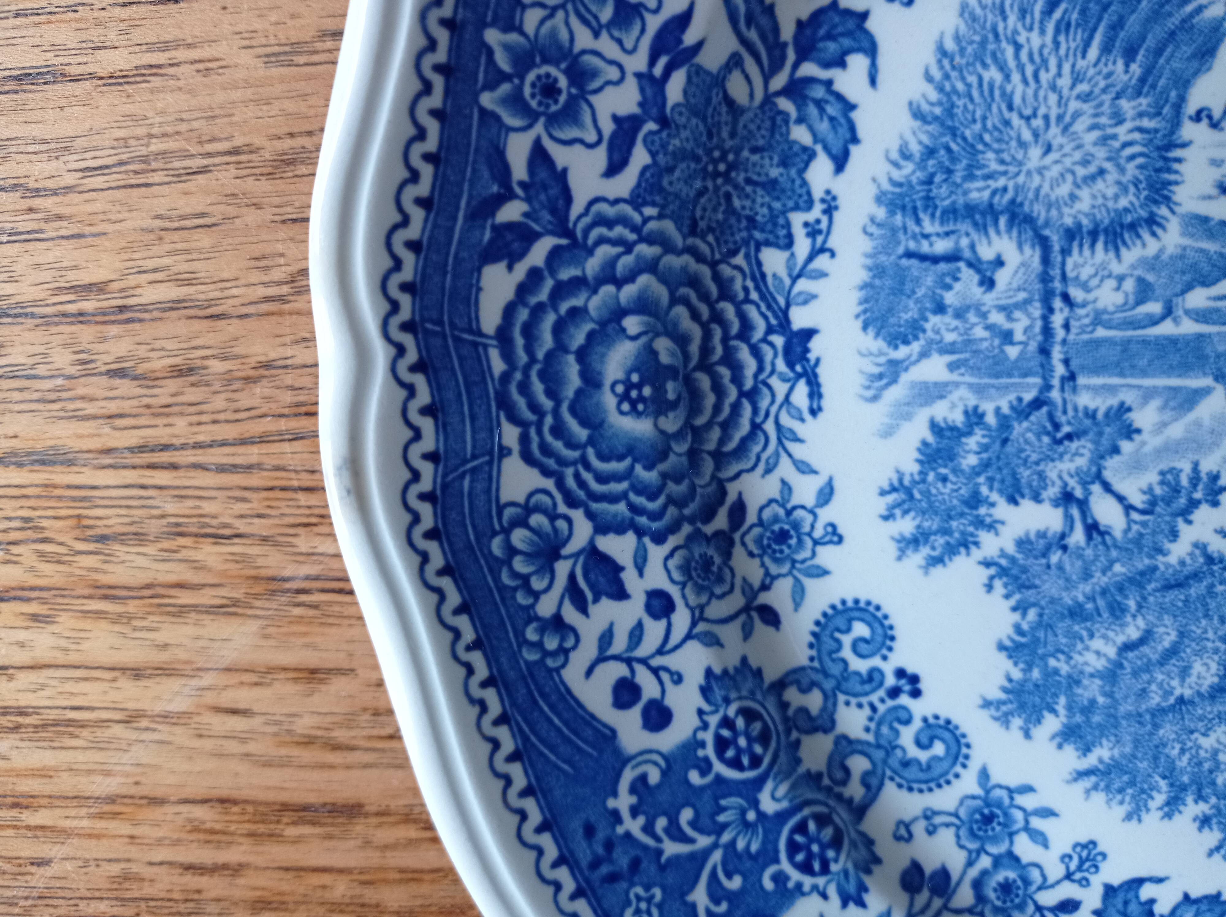 4 vintage plates Villeroy and boch Burgenland