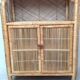 Vintage rattan bookcase