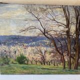 Tableau signé Luce Lefèvre