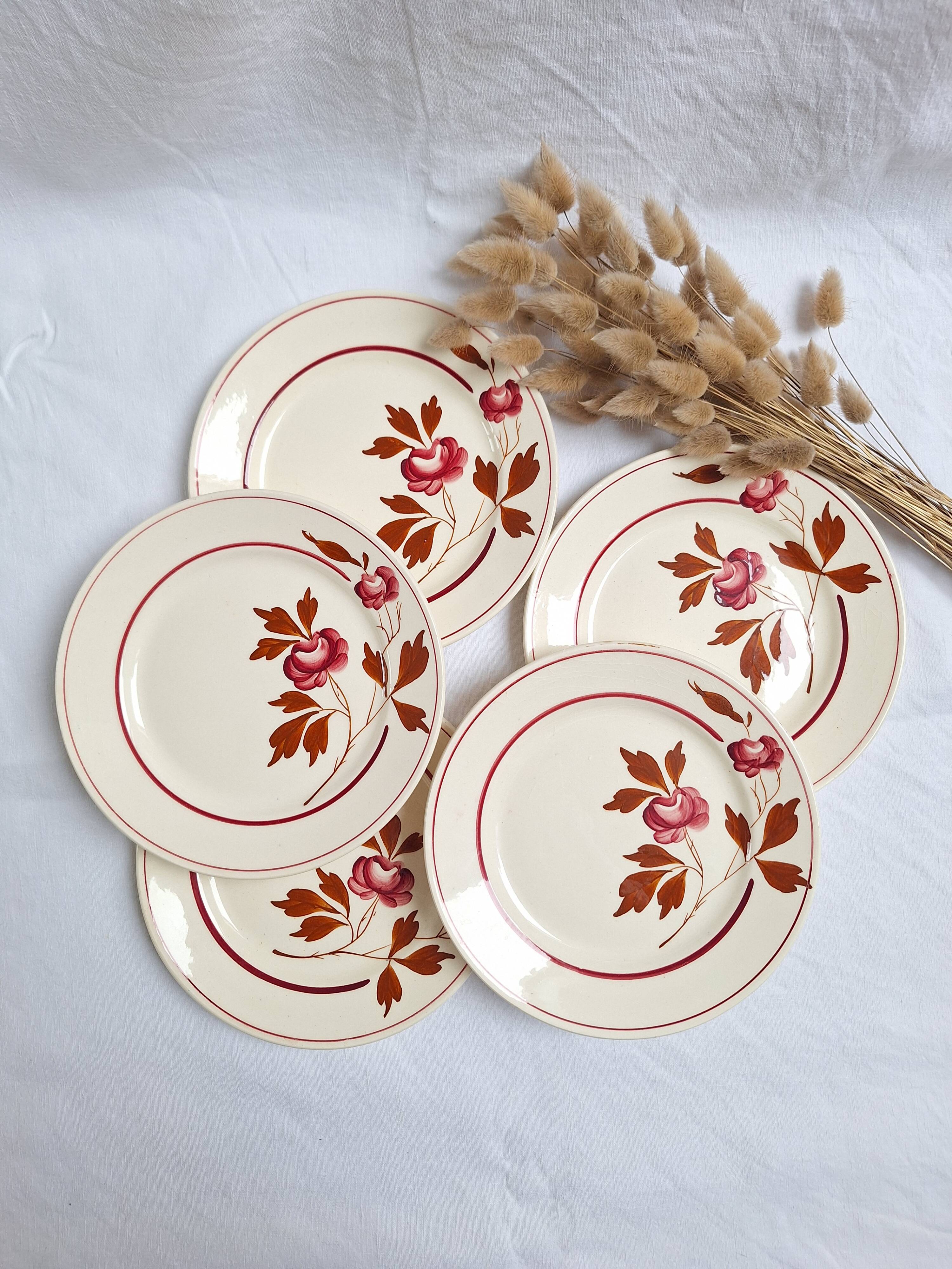 Luneville dessert plates