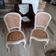 Caned chairs
