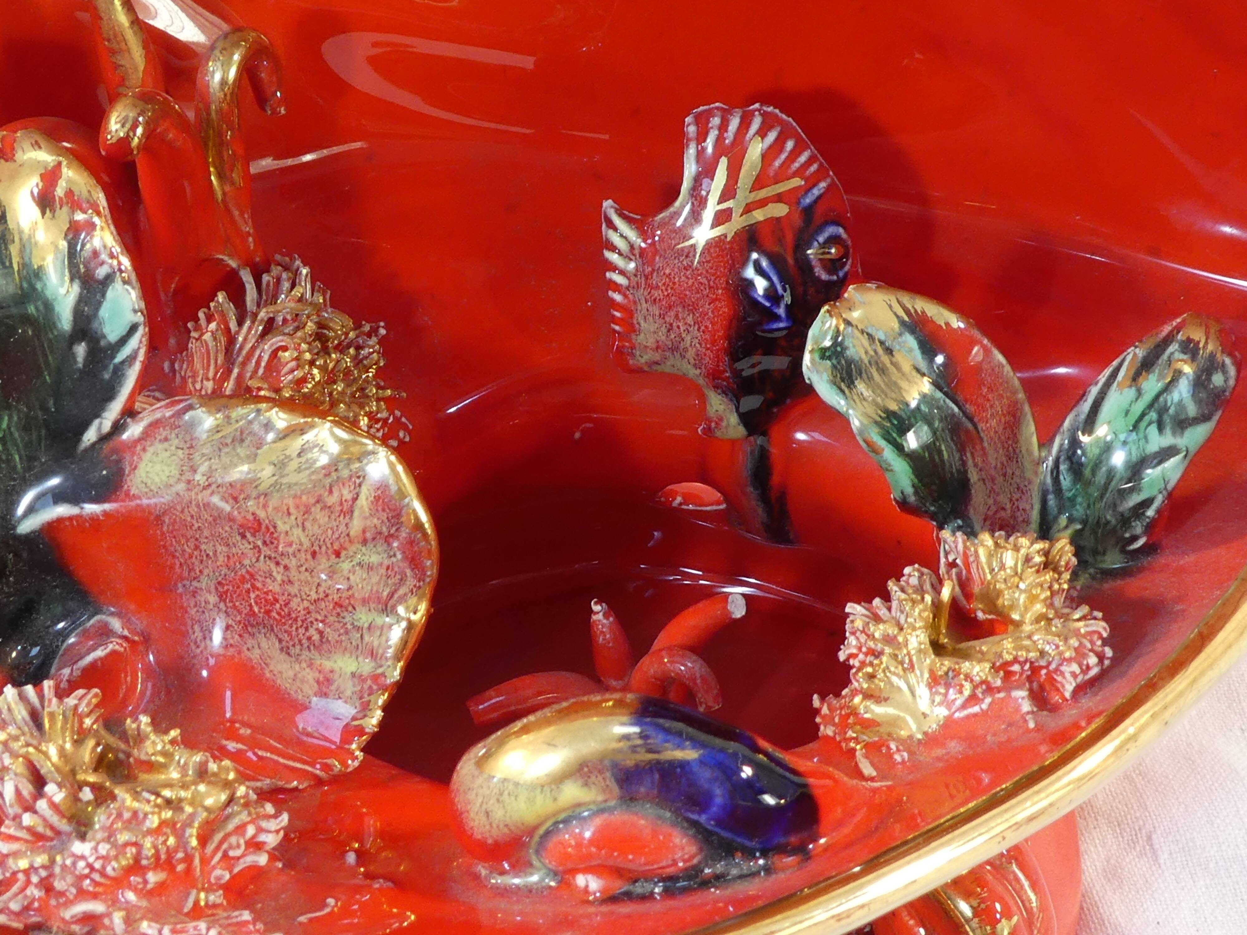 Night light shell from Vallauris