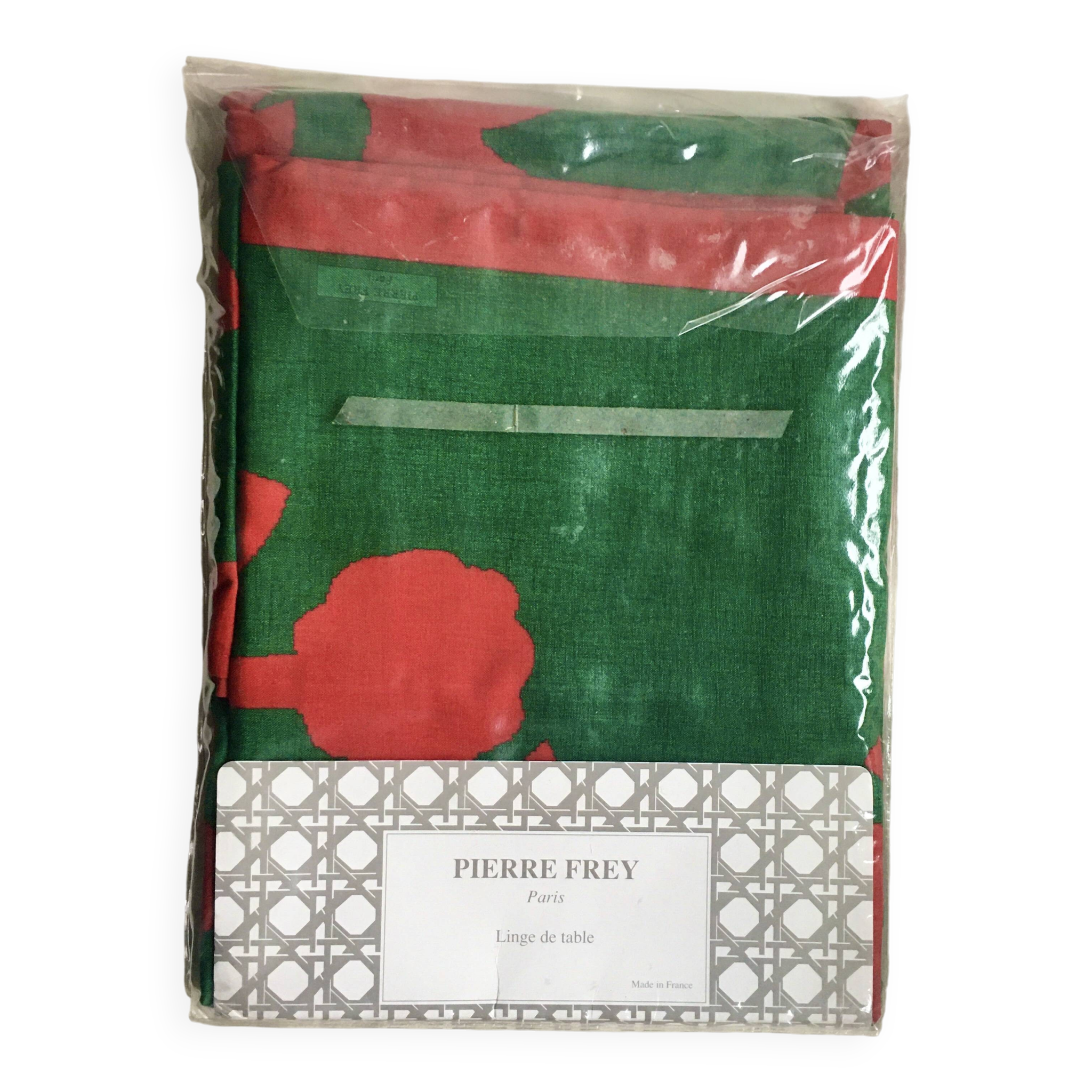 New Tablecloth Pierre Frey Red & Green 178 x 280 cm