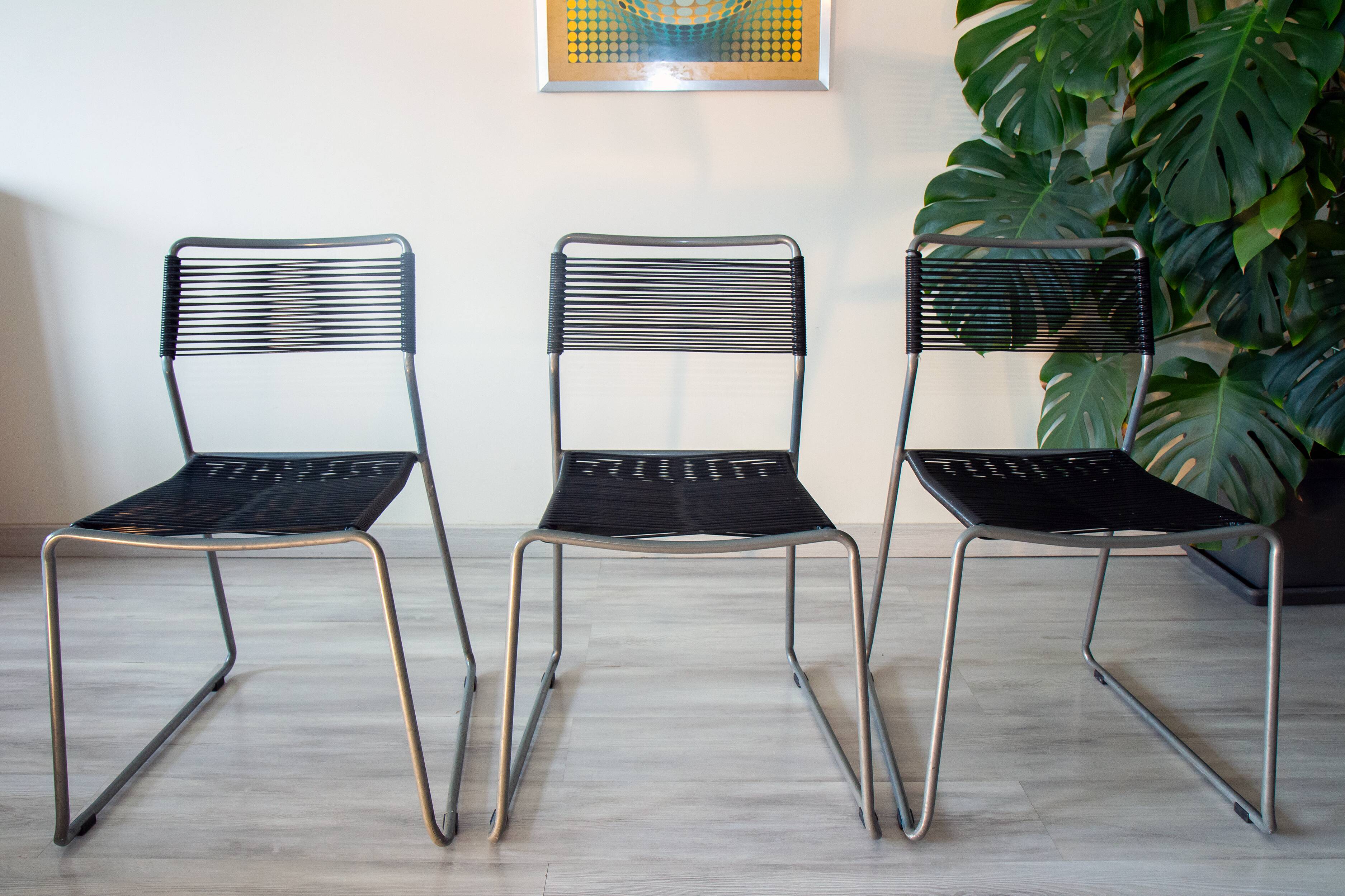 Melker 'spaghetti' chair by Lisa Norinder, vintage 1990s Ikéa