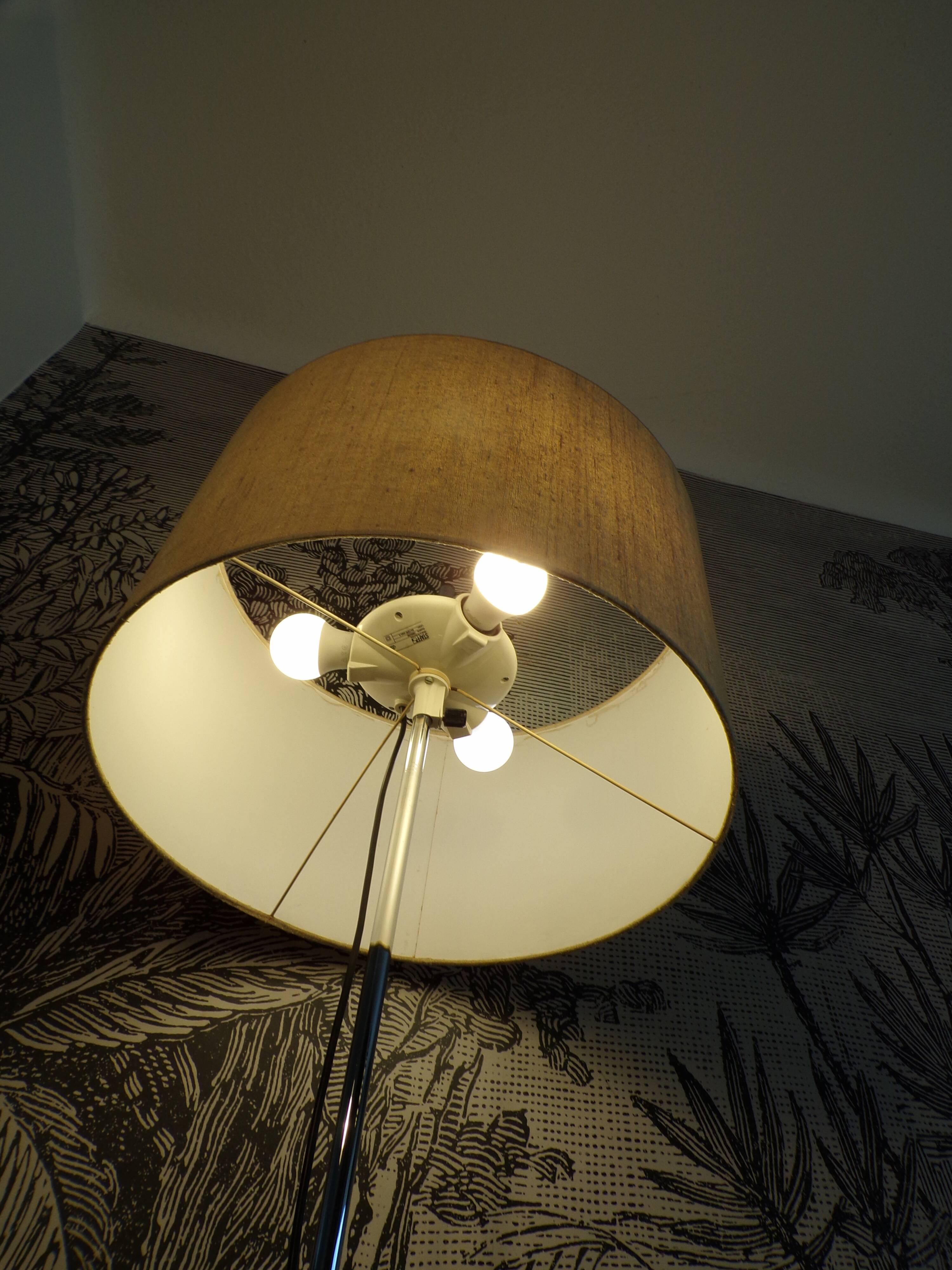 Lampadaire Staff leuchten 1970 3 feux