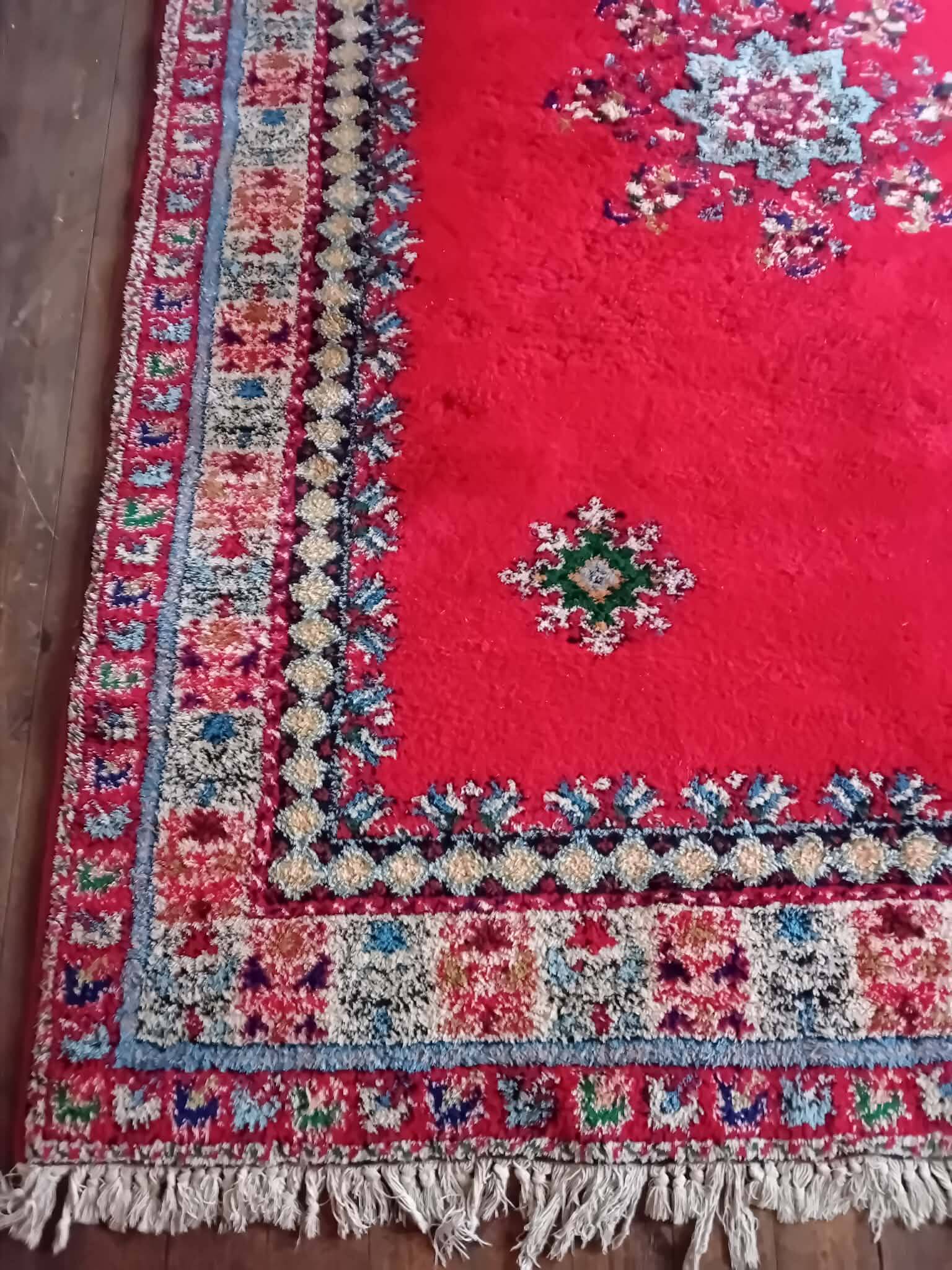 Handmade Berber rug Rabat 300x205cm