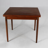 Table extensible danoise en teck années 1960