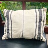 Striped cushion