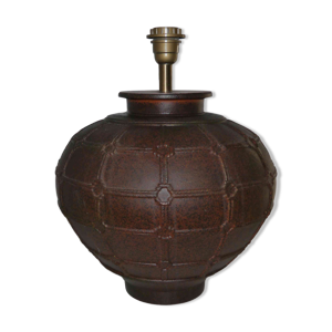 Pied de lampe en céramique