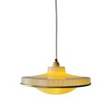 Vintage Scandinavian Pendant Lamp • UFO • Space Age • 1960