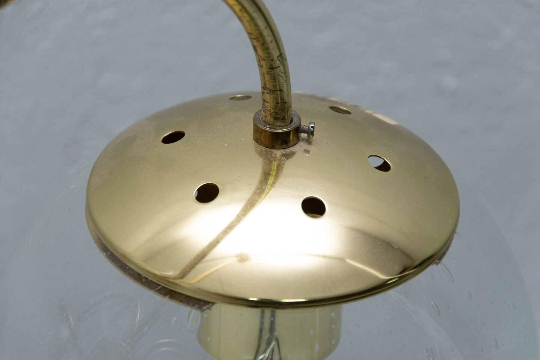 Three-armed chandelier for Kamenický Šenov, 1970´s