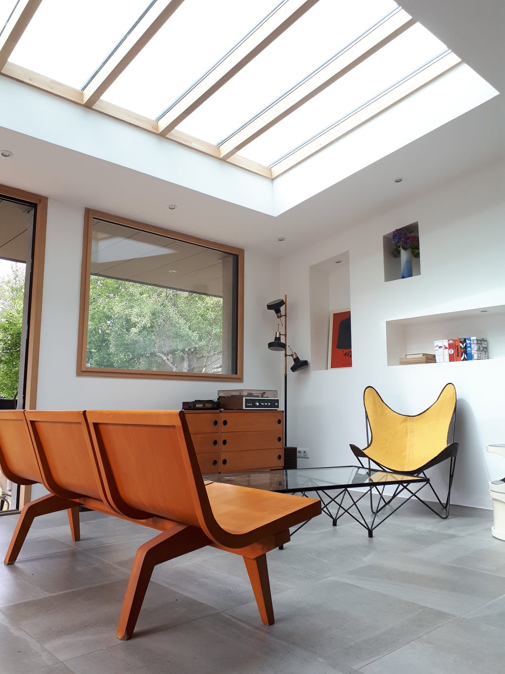 AA airborne Butterfly chair 50s