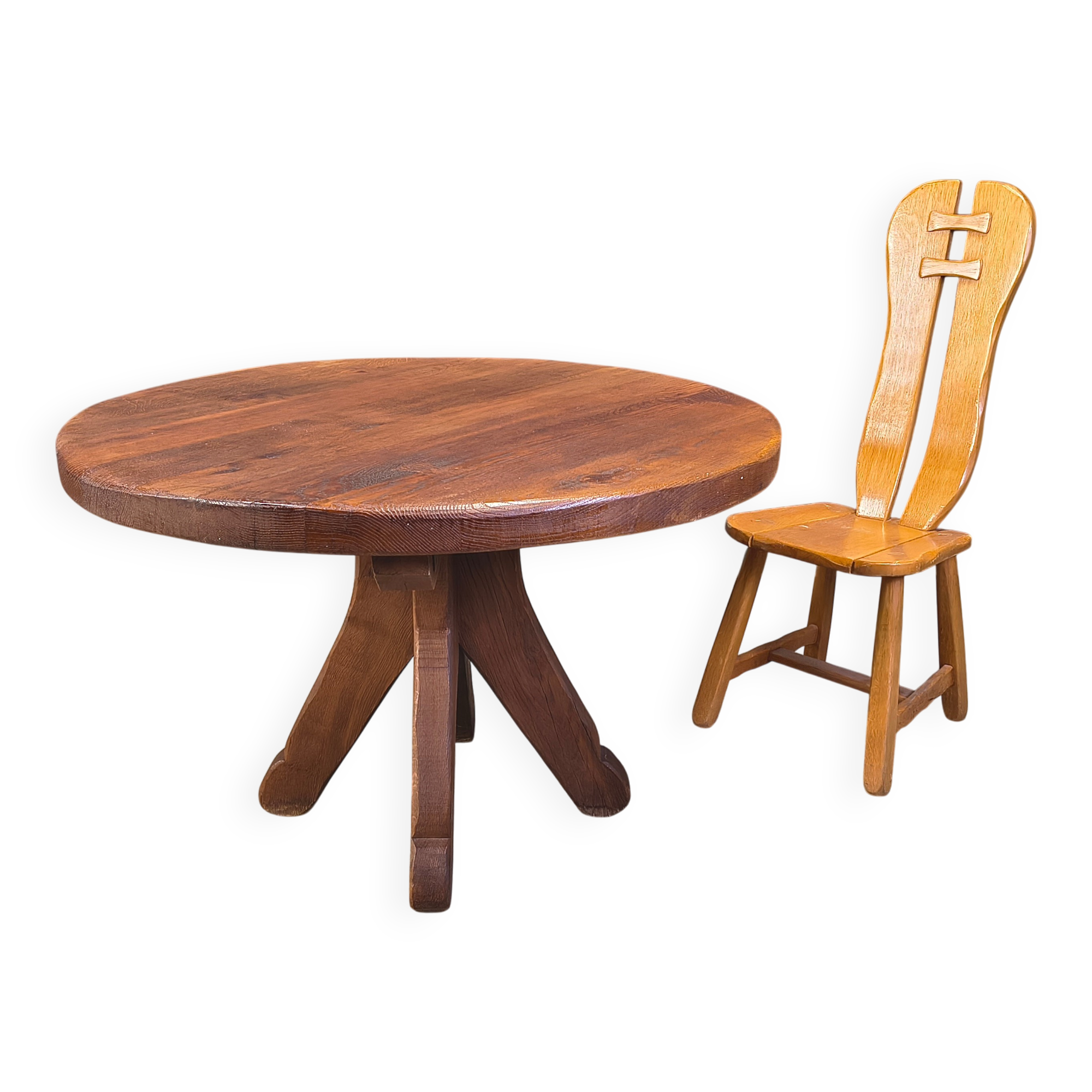 Vintage dining table by Depuydt, Belgium, 1960s