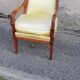 Armchair empire walnut