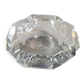 Bohemian crystal ashtray