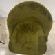 Vintage chairs - Retro chic design - Moss green fur