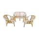 Vintage rattan lounge