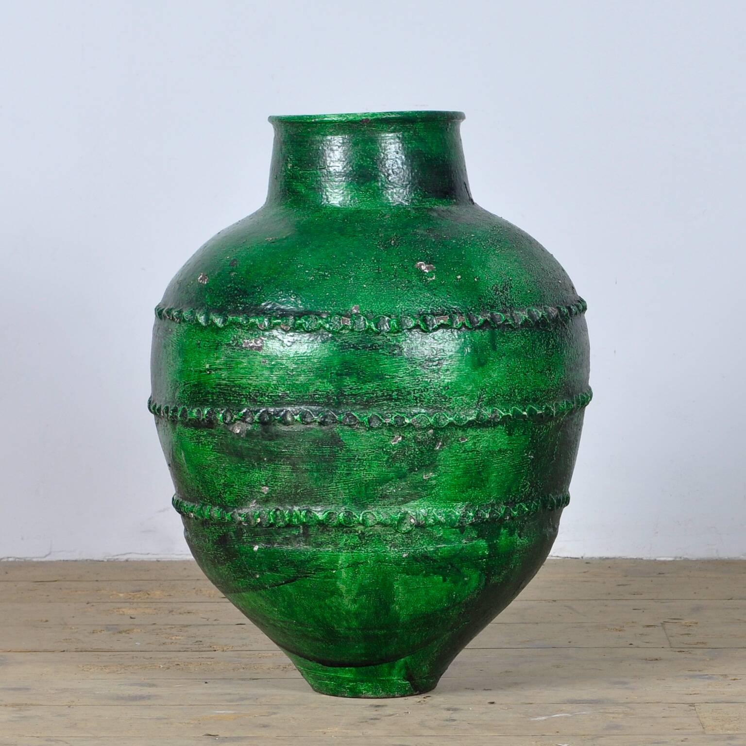Large Turkish Terracotta Olive Jar Or Garden Urn