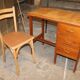 Bureau et sa chaise baumann