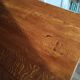 Solid oak farm table