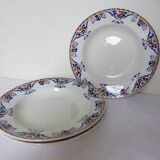 3 vintage deep plates from Moulin des Loups and Hamage St Gast 220525