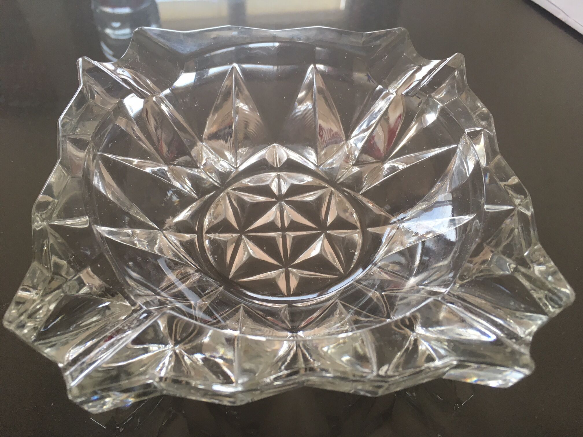 Ashtray veropa glassworks of the gier