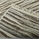 3x11 Brown & Beige Vintage Kilim Runner Rug, 84x330Cm