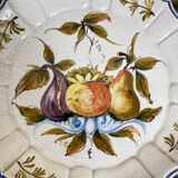 Set of two art deco wall plates