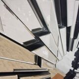 Large Hollywood Regency Eichholtz Sunburst mirror 120x120cm